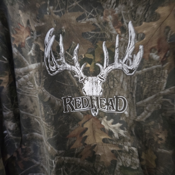 Camouflage red head hoodie - Picture 3 of 8